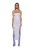 Rendezvous Strapless Dress - Purple sold by Dolls Kill