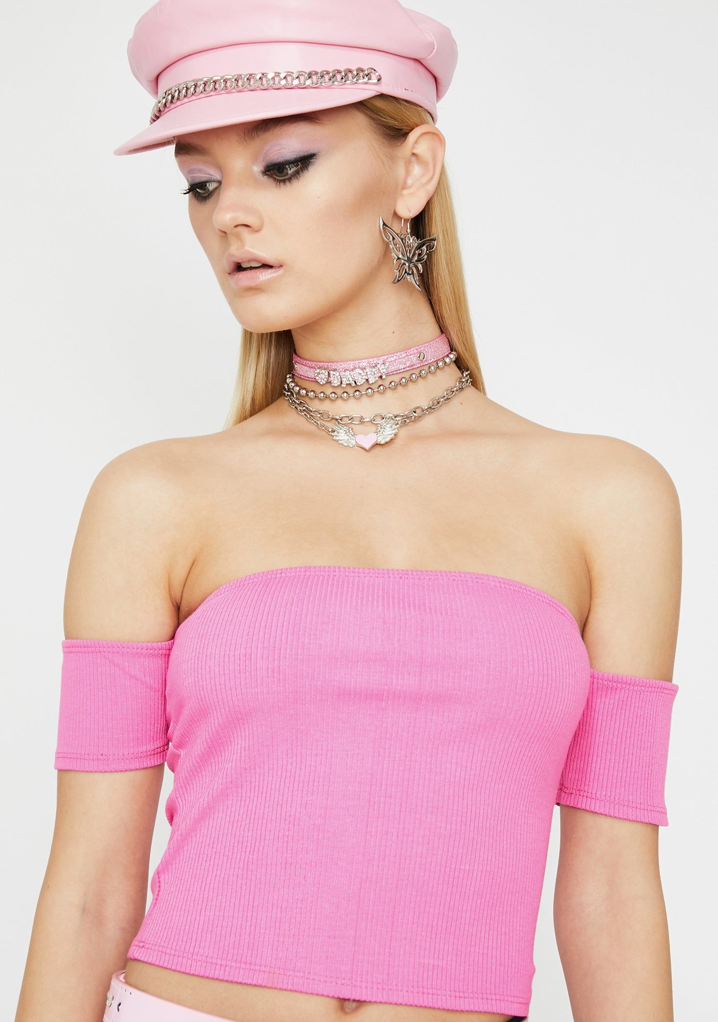 Candy Boo Thang Crop Top sold by Dolls Kill
