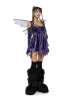 F is For Fairies Handkerchief Dress - Purple Velvet sold by Dolls Kill
