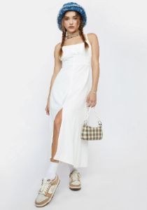 Let's Be Honest Midi Dress sold by Dolls Kill