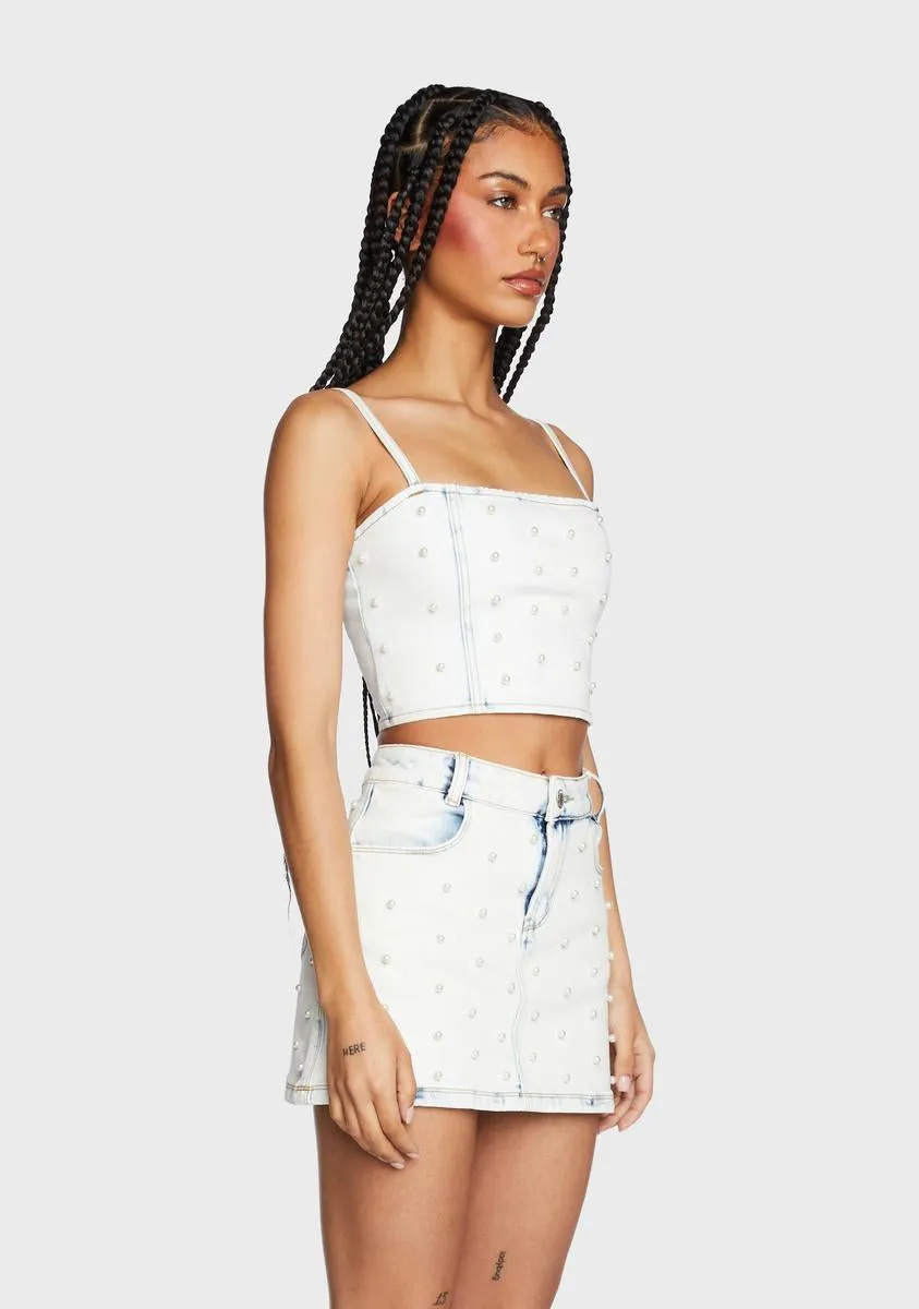 Vintage Dreams Crop Top sold by Dolls Kill product image thumbnail 3