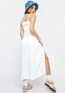 Let's Be Honest Midi Dress sold by Dolls Kill