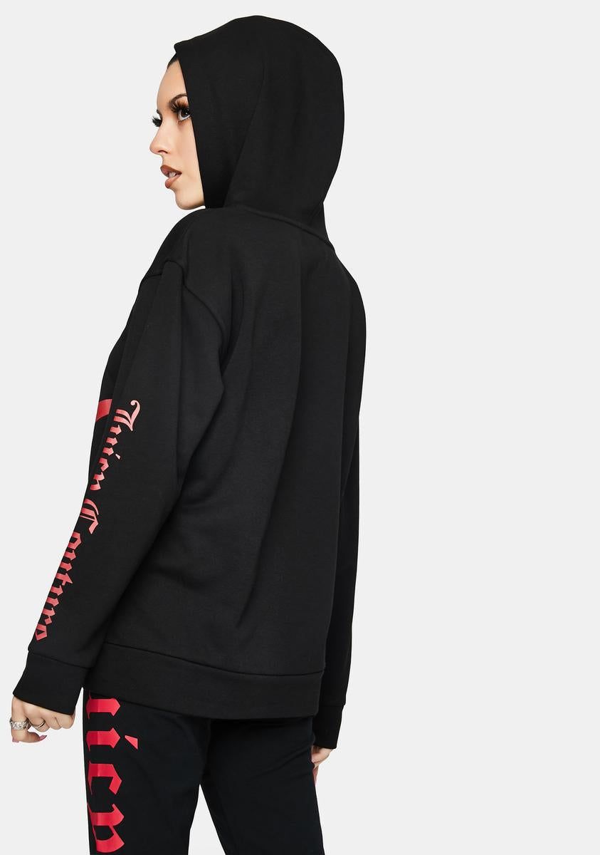 Pink Juicy Logo Sweatshirt sold by Dolls Kill product image thumbnail 4