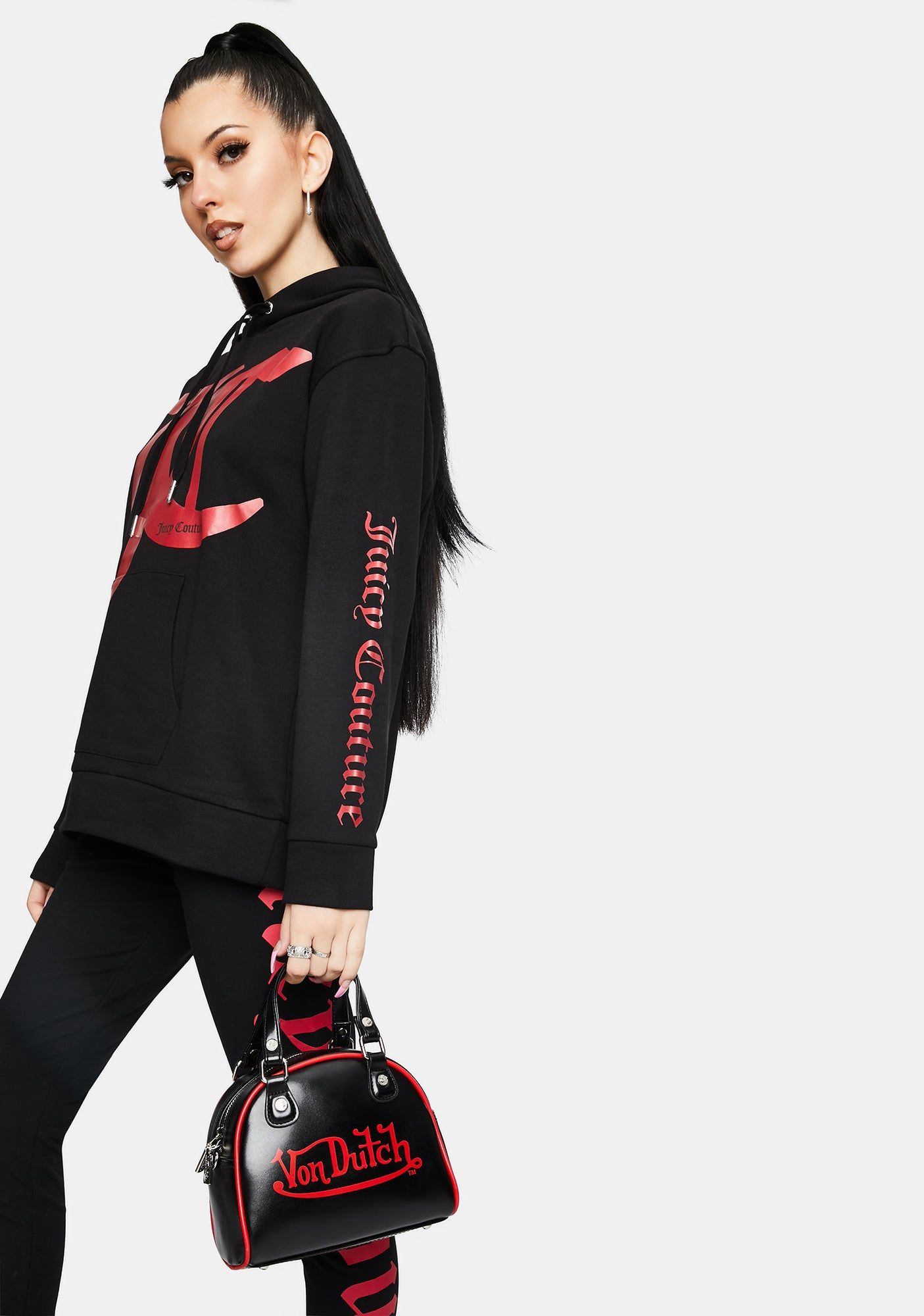 Pink Juicy Logo Sweatshirt sold by Dolls Kill product image thumbnail 2