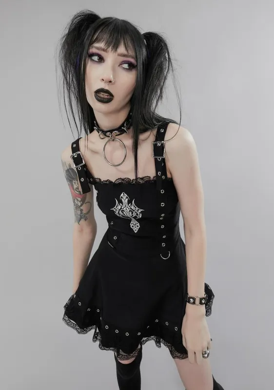 Unholy Soul Fit & Flare Dress sold by Dolls Kill