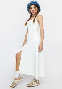 Let's Be Honest Midi Dress sold by Dolls Kill