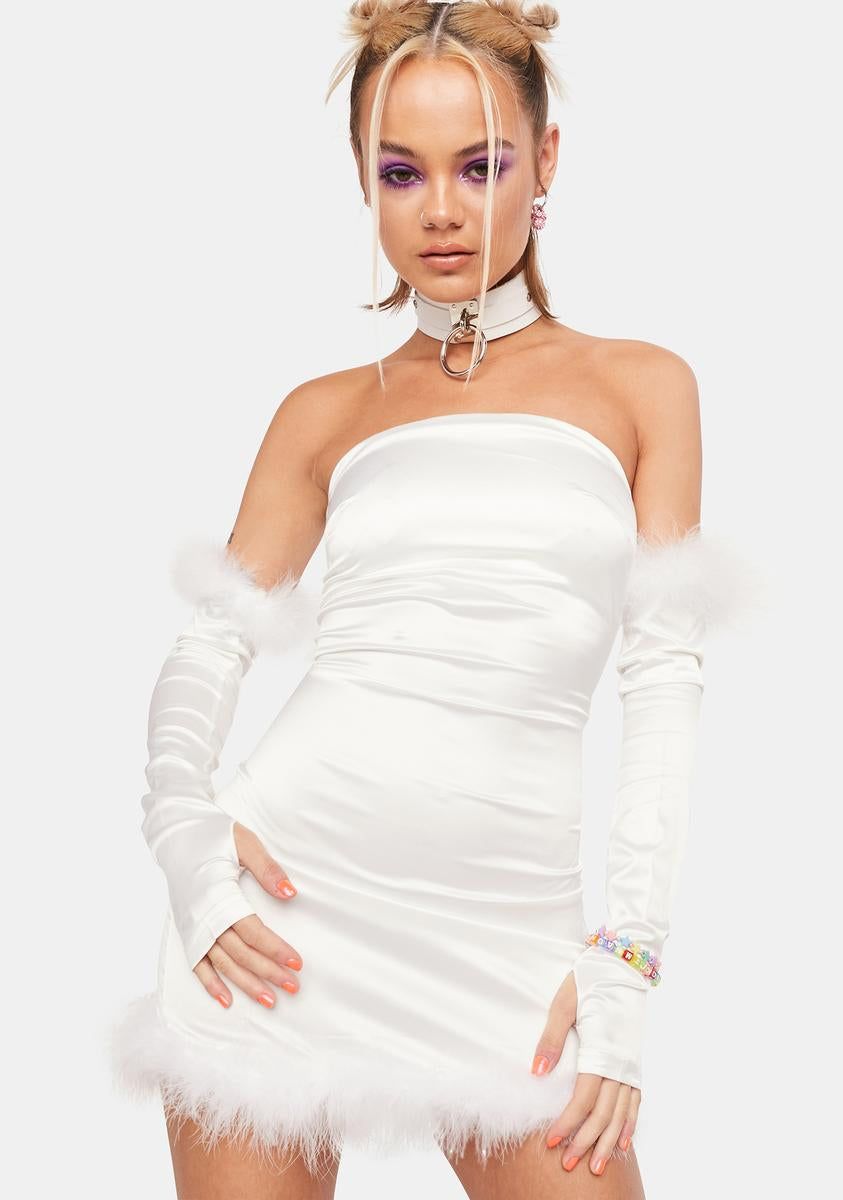 Total Stunner Mini Dress sold by Dolls Kill