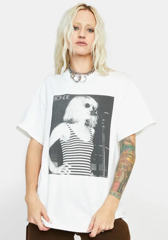 White Blondie Graphic Tee sold by Dolls Kill