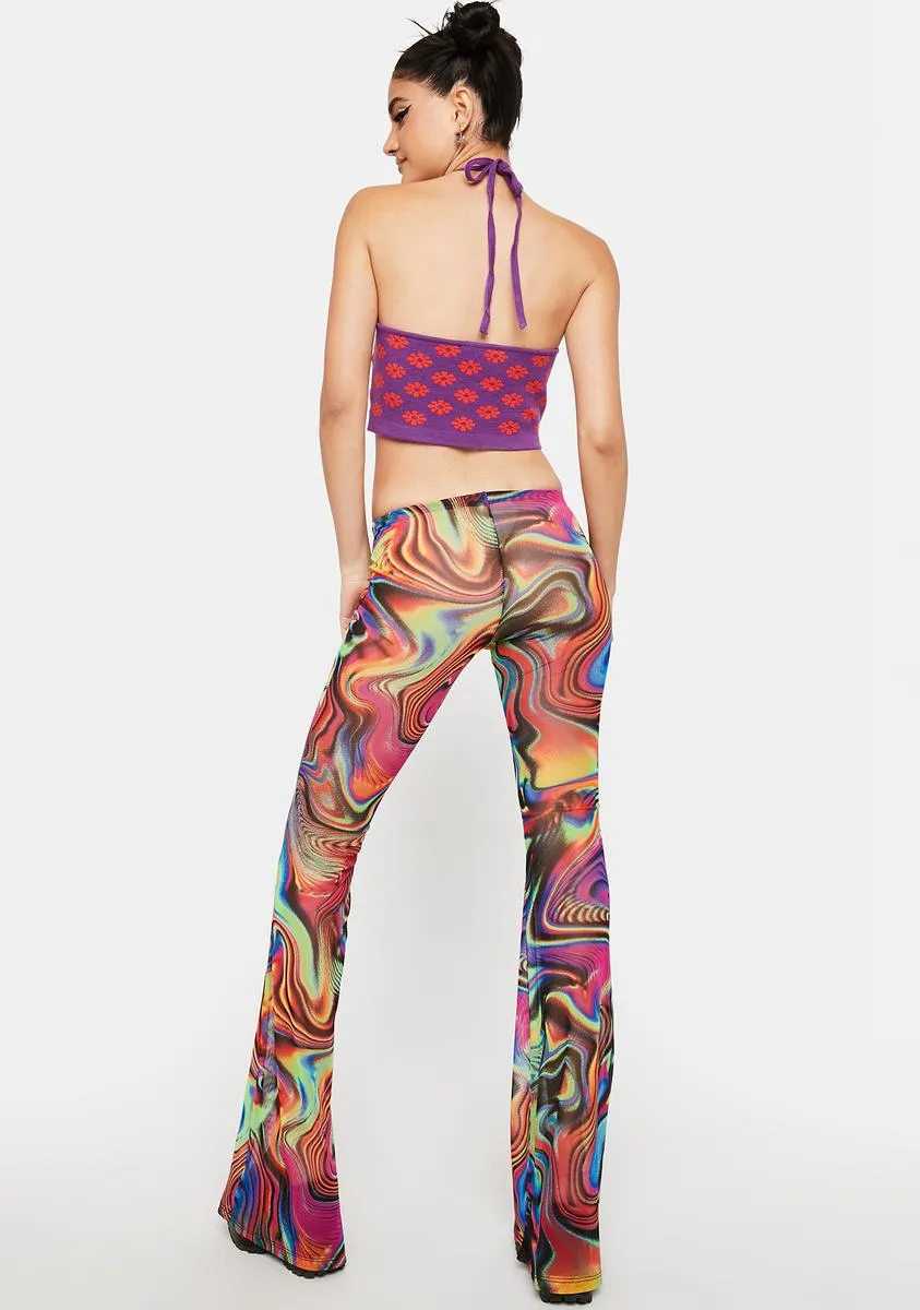 Paradise Joy Flare Pants sold by Dolls Kill product image thumbnail 4