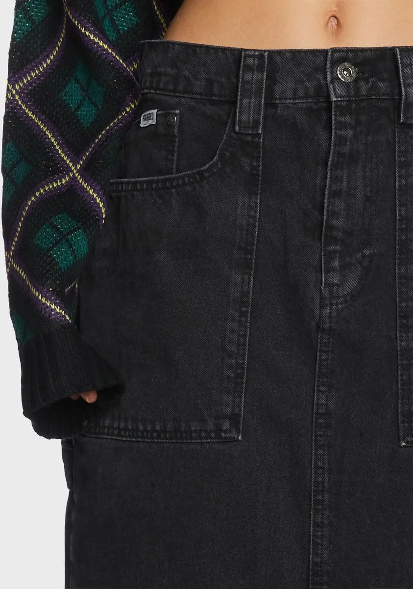 Carpenter Maxi Skirt sold by Dolls Kill product image thumbnail 2