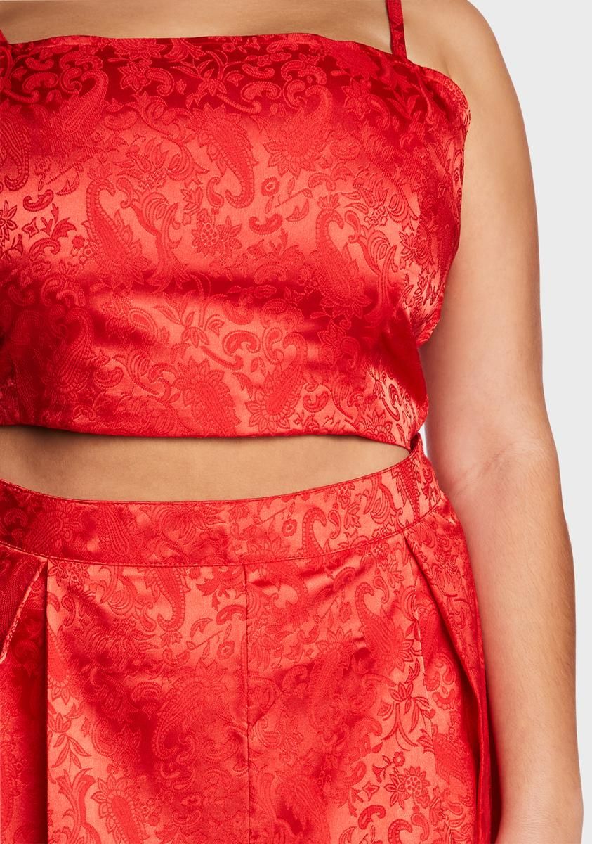 Plus Hold Me Tender Brocade Set sold by Dolls Kill product image thumbnail 2