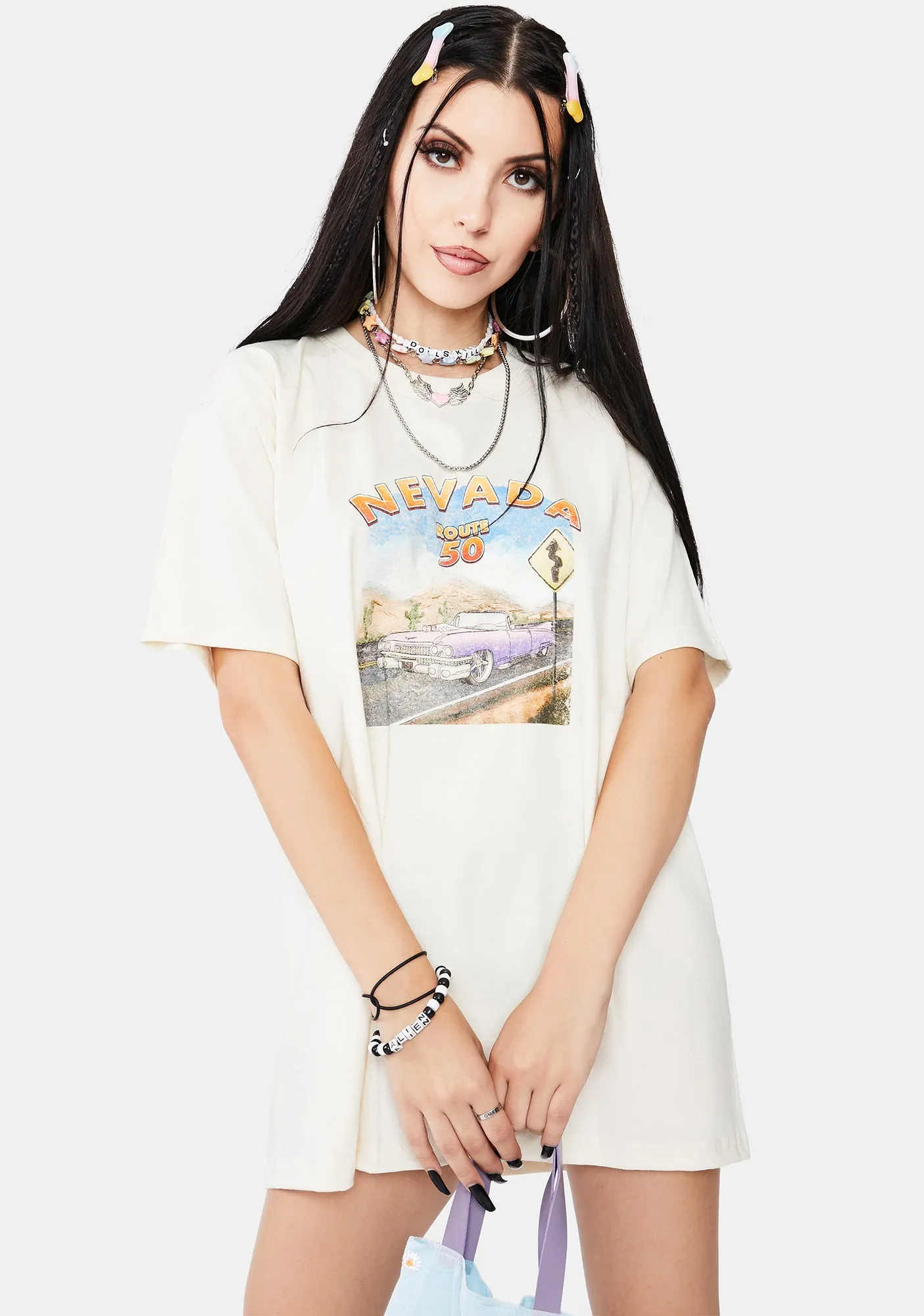 Nevada Boyfriend Graphic Tee sold by Dolls Kill