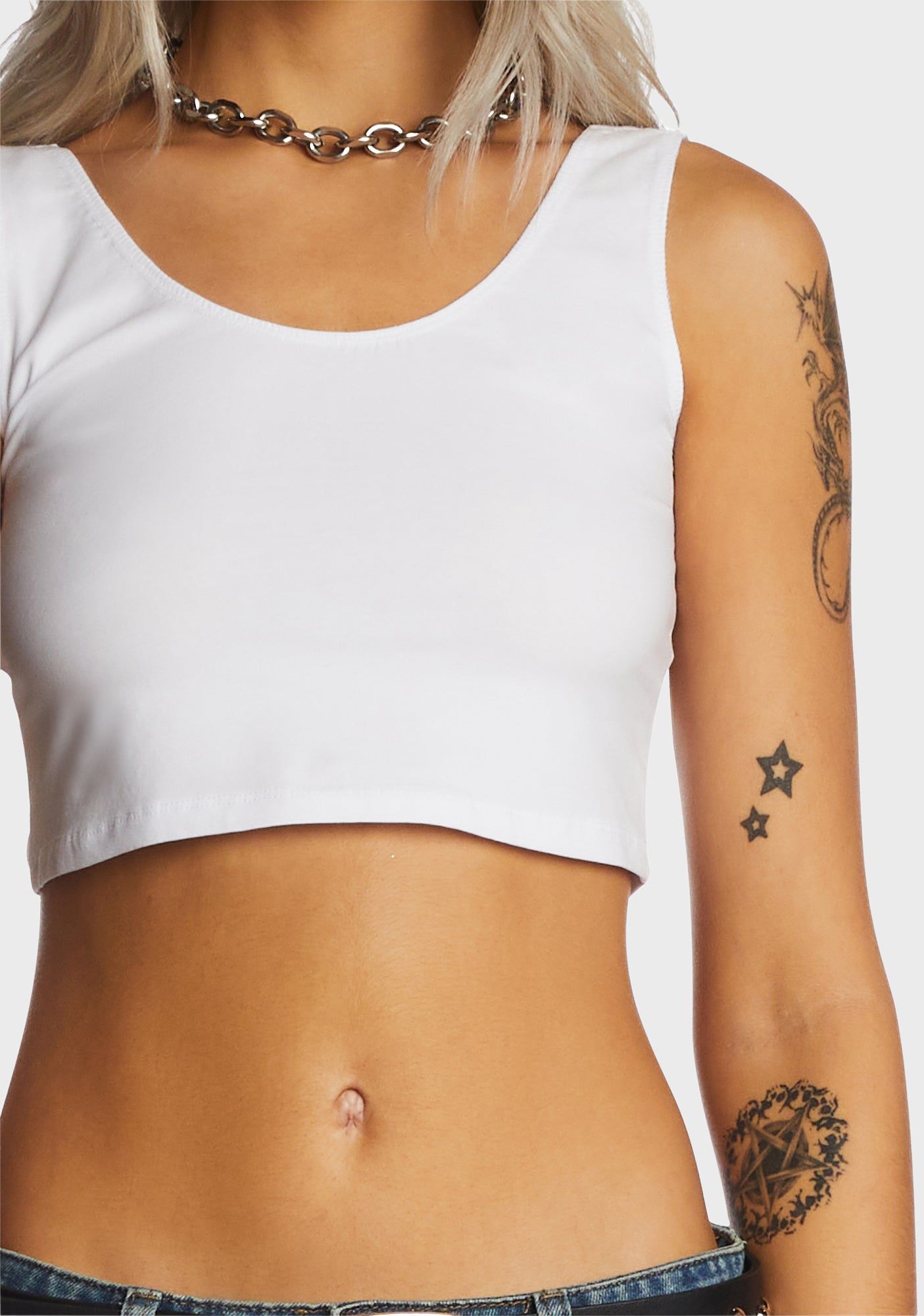 Cropped Tank Top sold by Dolls Kill product image thumbnail 2