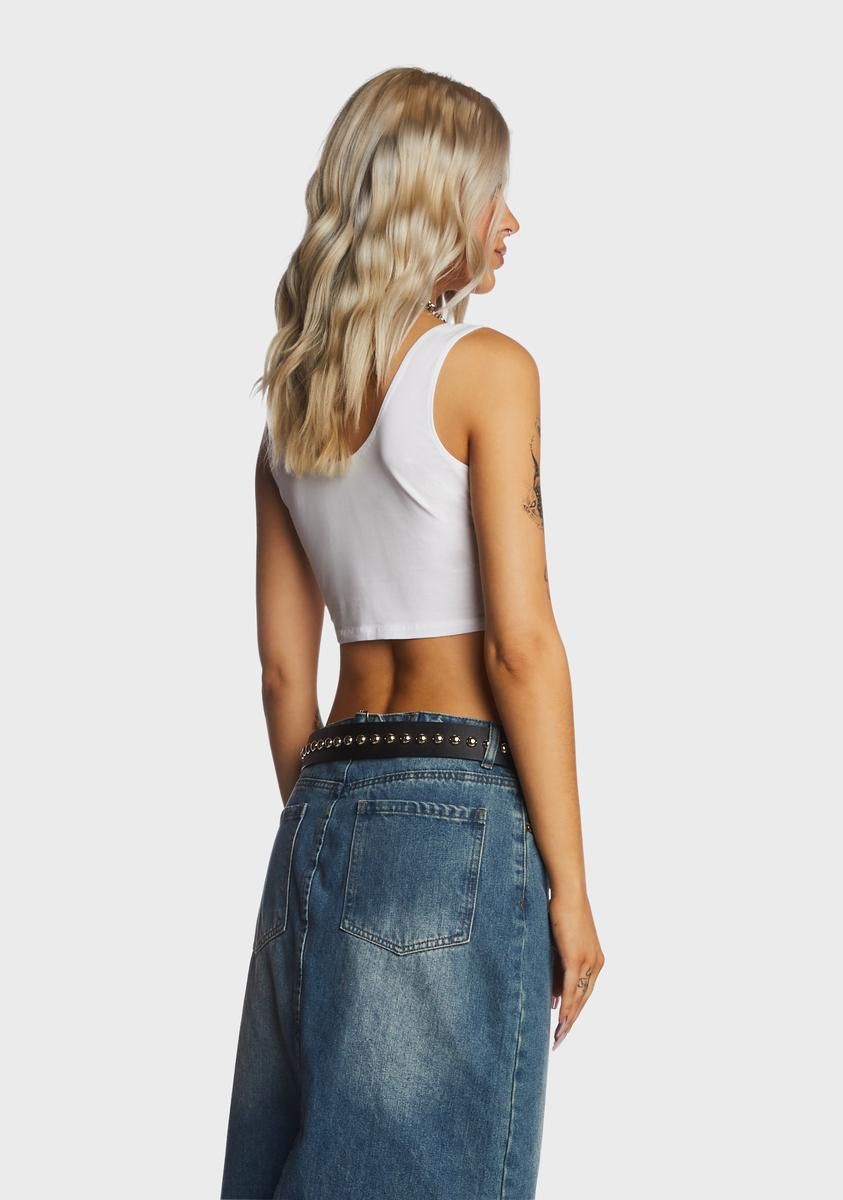 Cropped Tank Top sold by Dolls Kill product image thumbnail 4