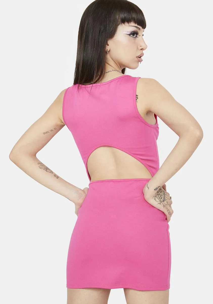 Forever The Star Cut-Out Dress sold by Dolls Kill product image thumbnail 4