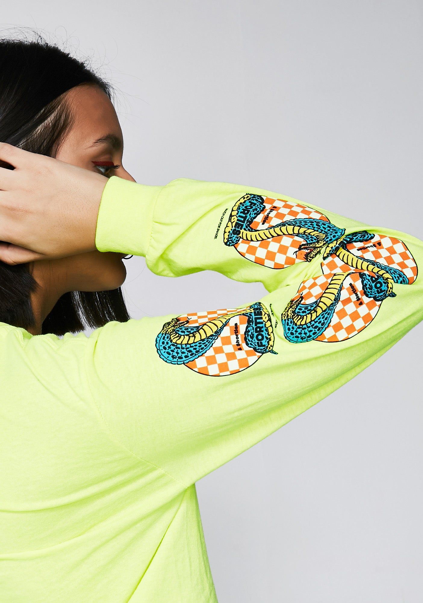 Cobra Long Sleeve Tee sold by Dolls Kill product image thumbnail 5