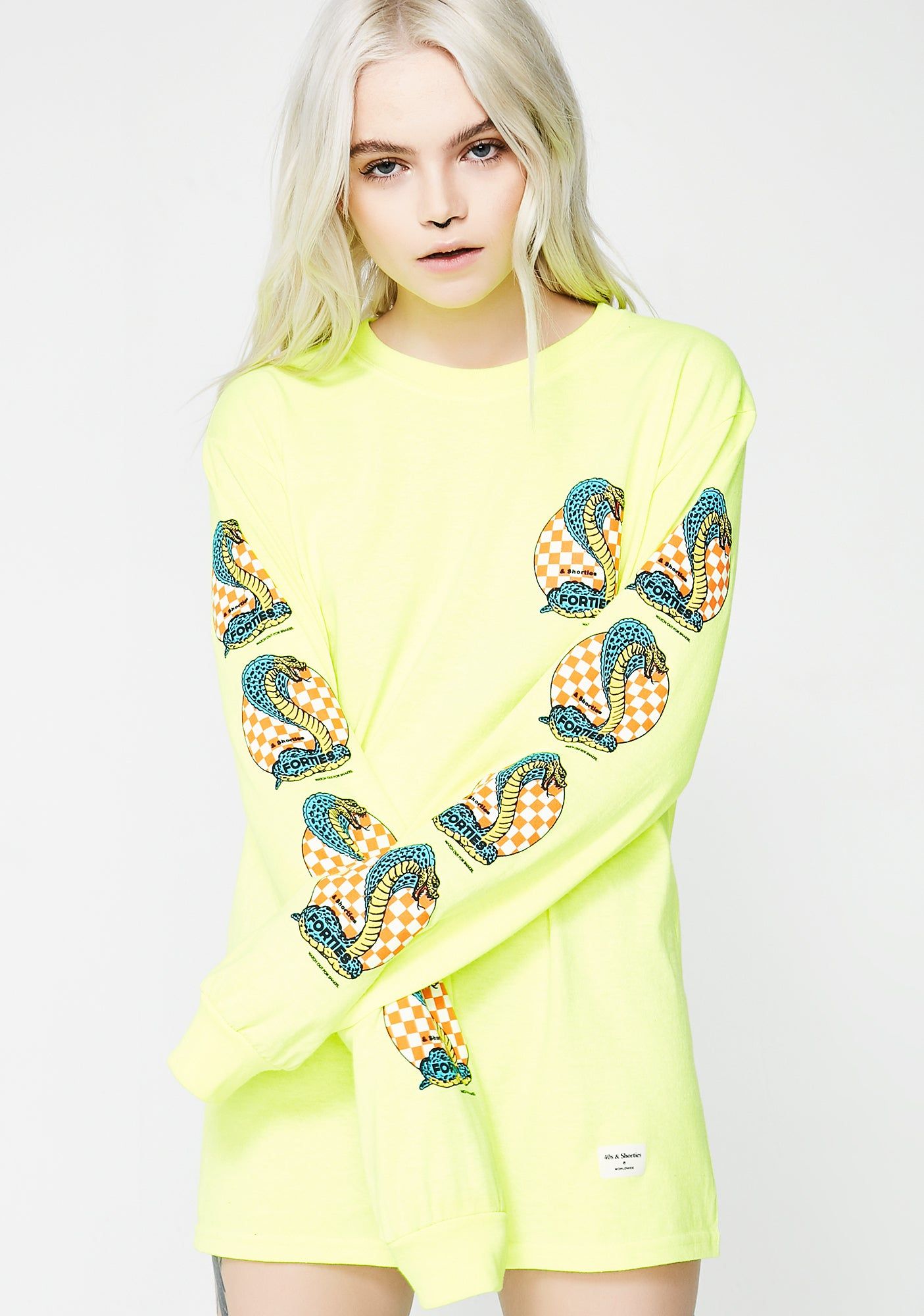 Cobra Long Sleeve Tee sold by Dolls Kill product image thumbnail 2
