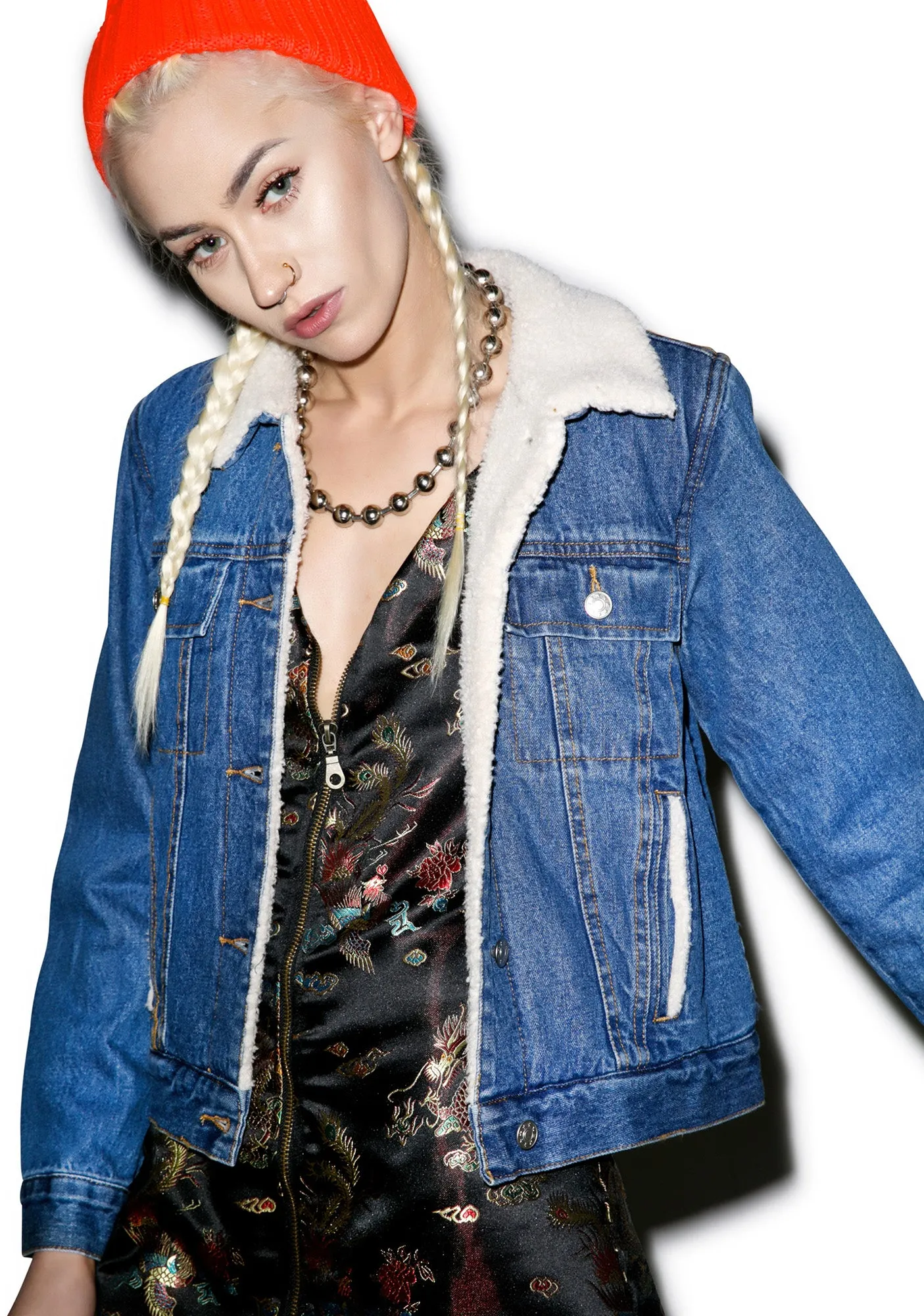 Now & Then Denim Jacket sold by Dolls Kill product image thumbnail 2