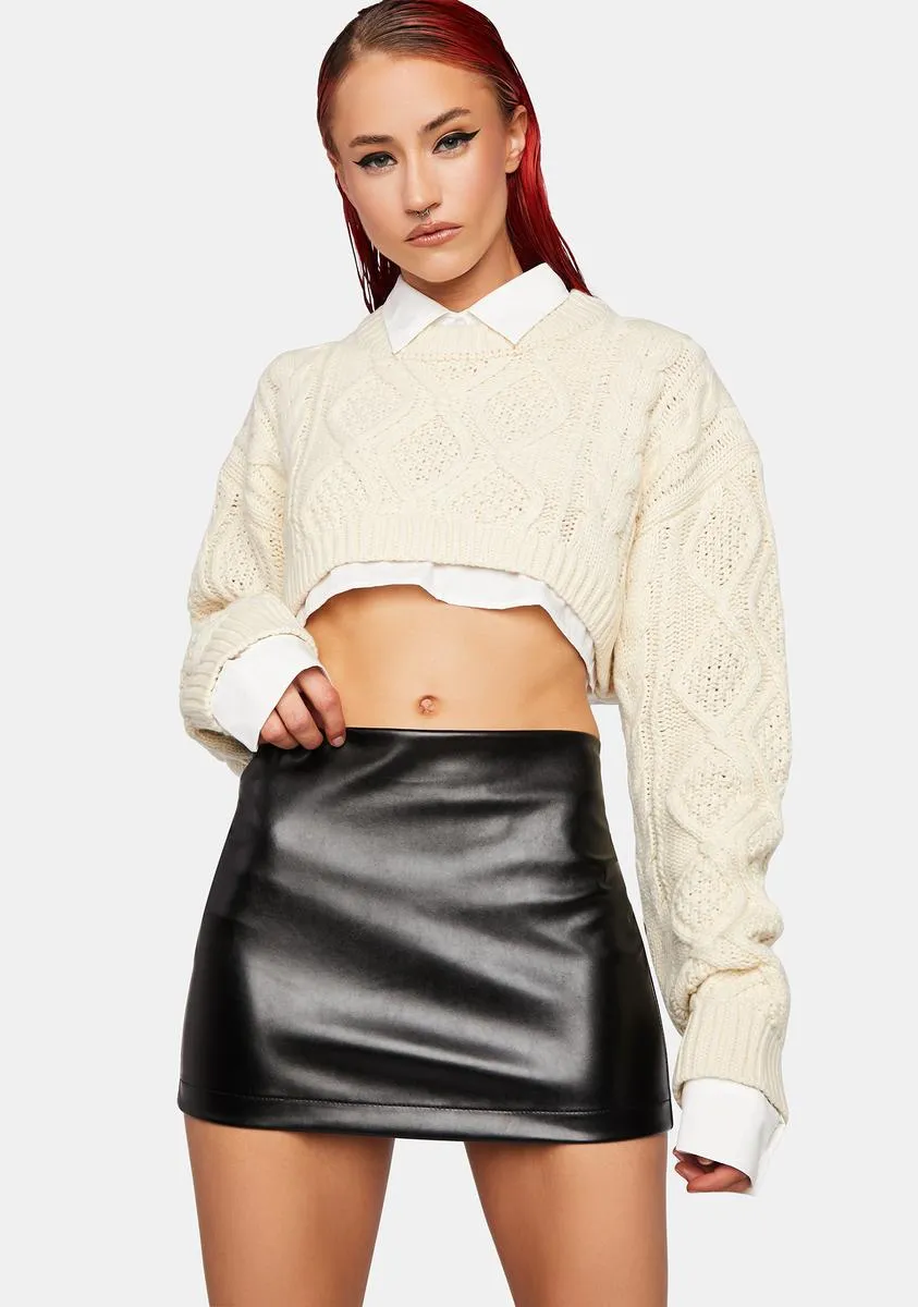 Y2K Micro Mini Skirt sold by Dolls Kill product image thumbnail 2