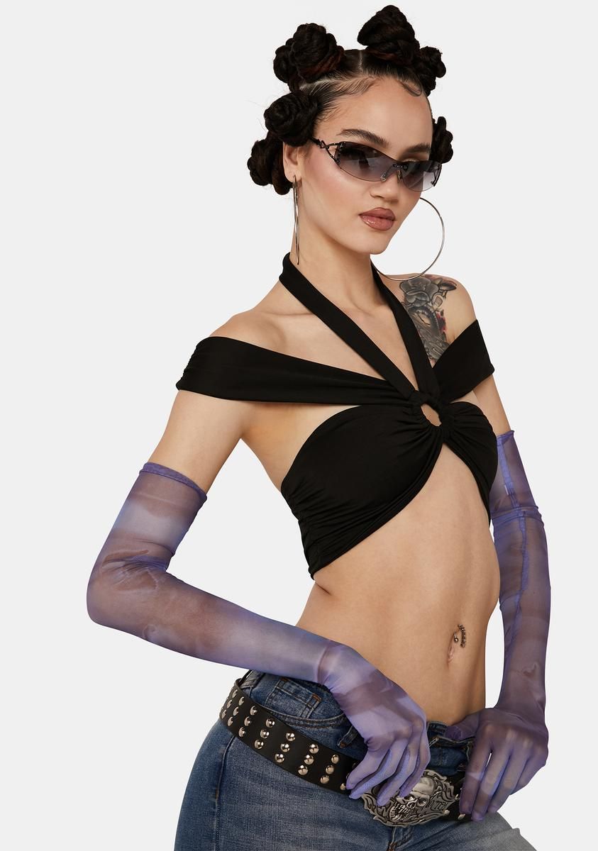 Strut Off Crop Top sold by Dolls Kill product image thumbnail 2