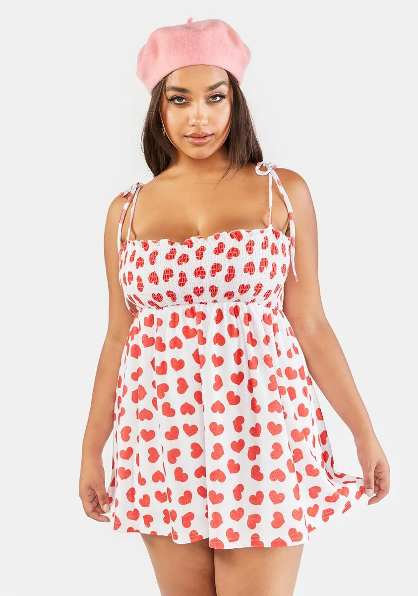 Plus Pure Loyal Maneater Smocked Mini Dress sold by Dolls Kill