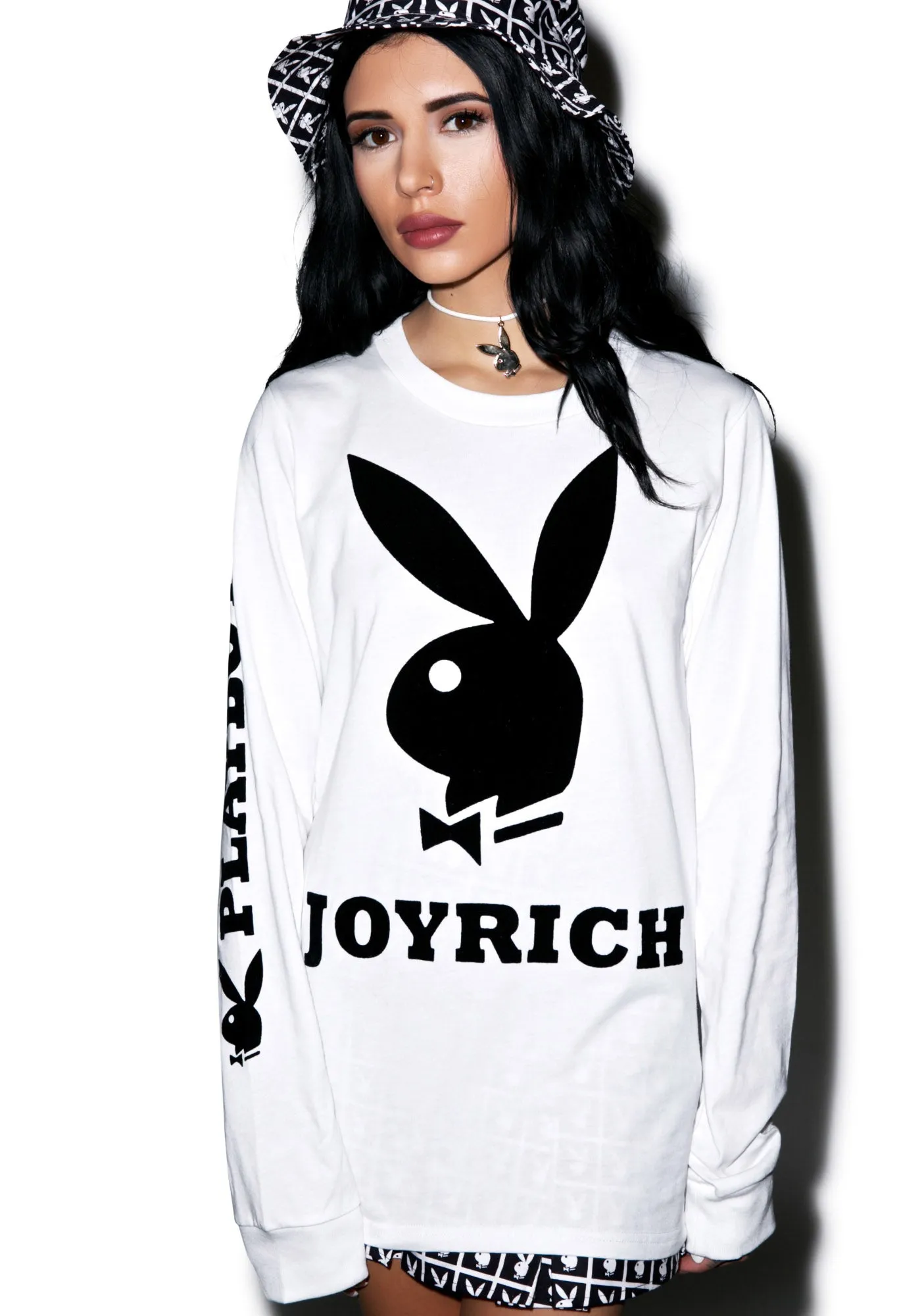 X Playboy Long Sleeve Tee sold by Dolls Kill