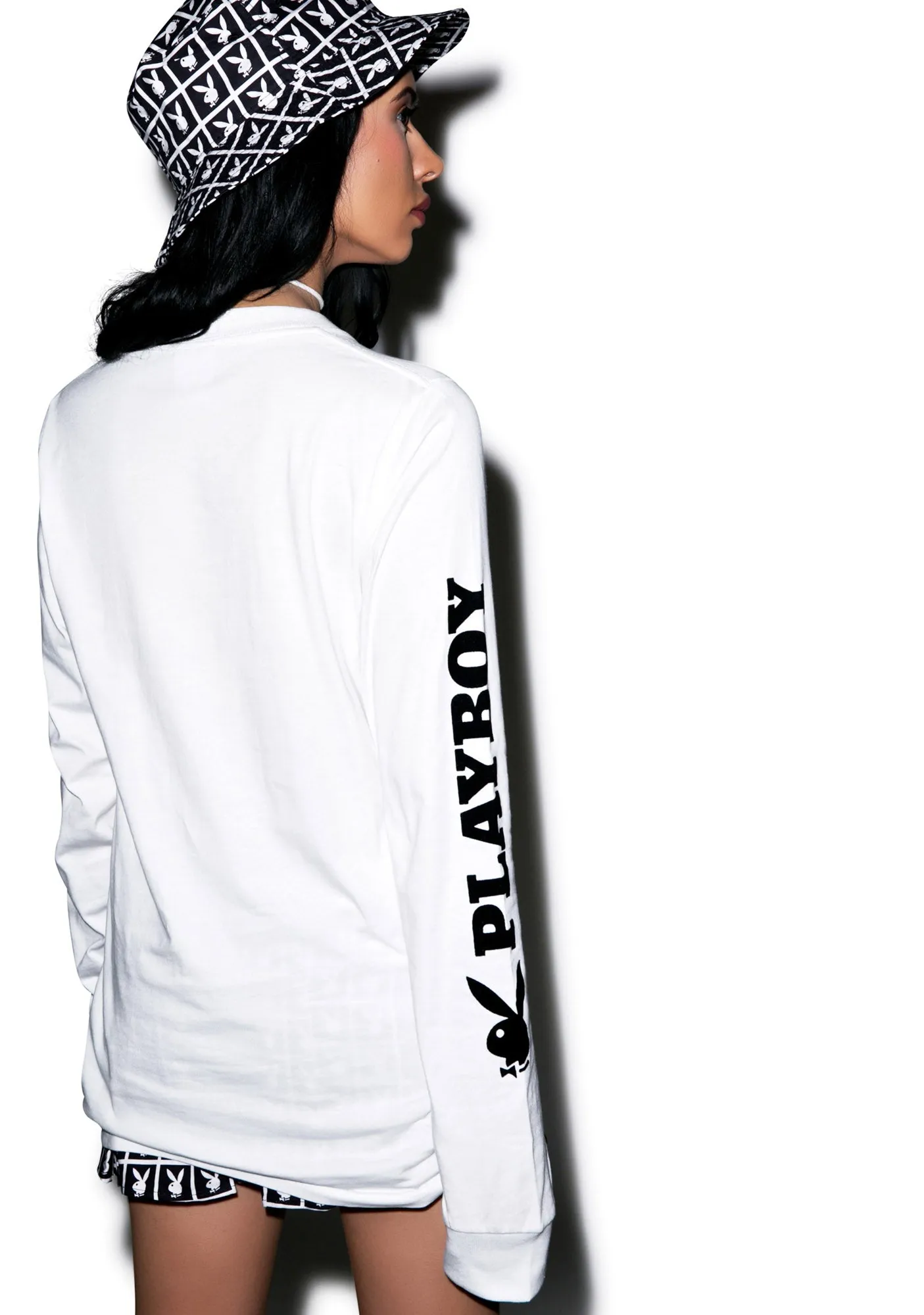X Playboy Long Sleeve Tee sold by Dolls Kill product image thumbnail 5