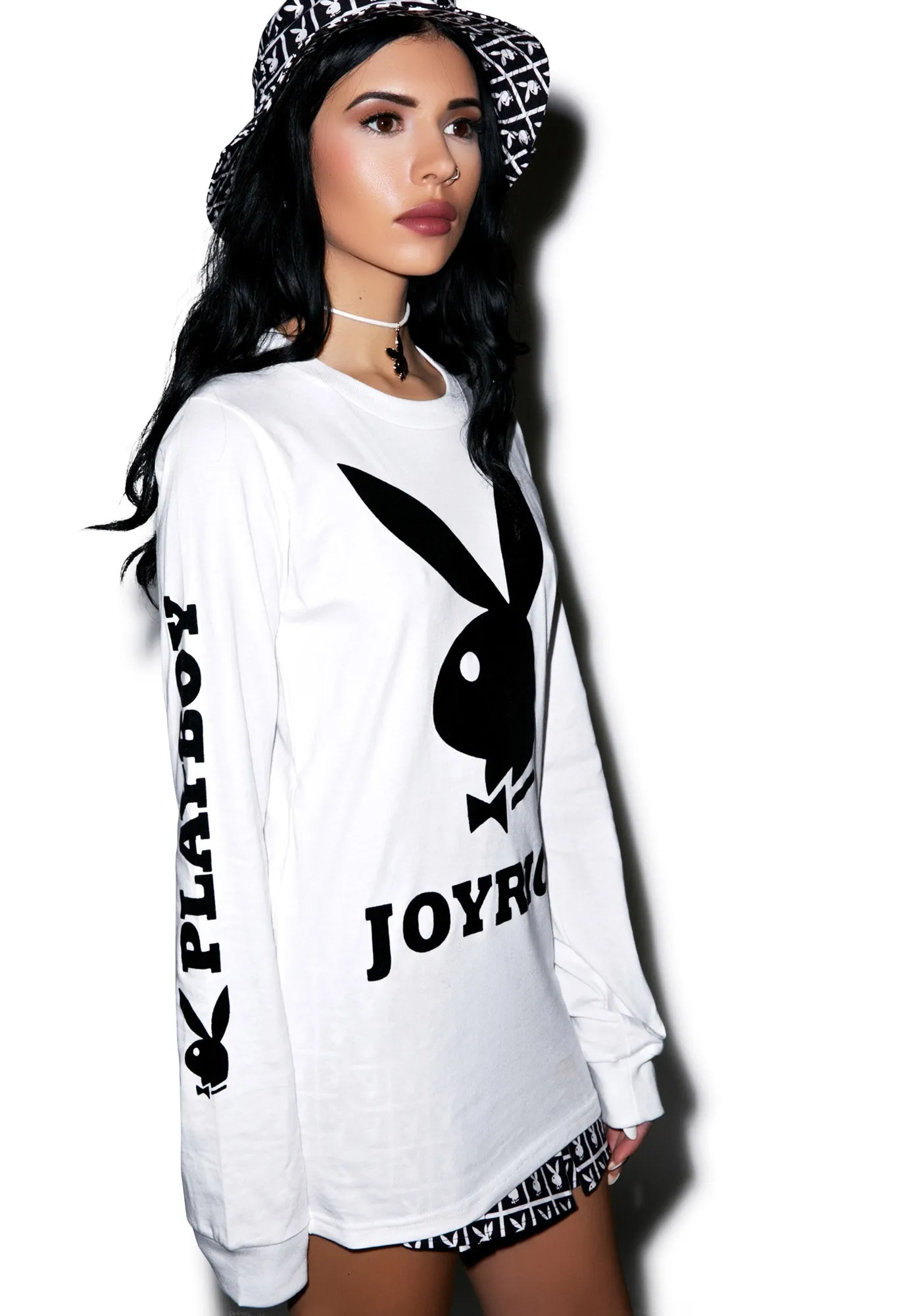 X Playboy Long Sleeve Tee sold by Dolls Kill product image thumbnail 2