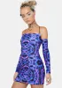 Psychedelic Mind Mini Dress sold by Dolls Kill