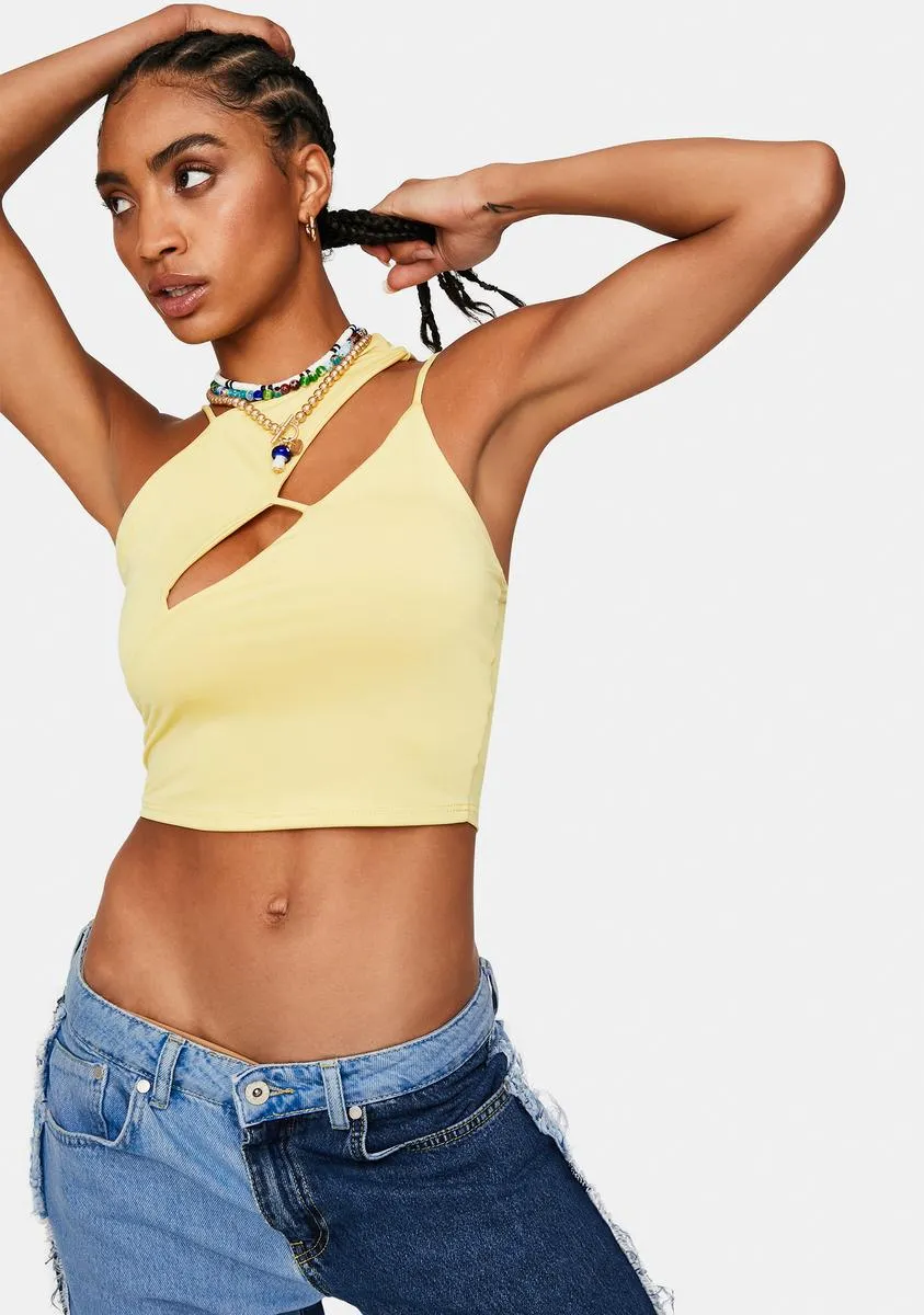 Sunny Let Loose Cutout Tank Top sold by Dolls Kill