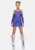 Psychedelic Mind Mini Dress sold by Dolls Kill