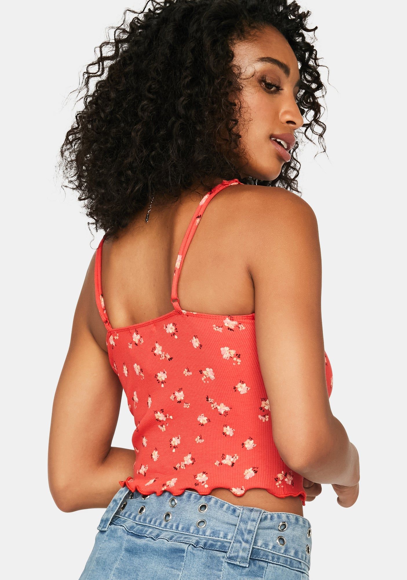 Rose Flower Sprite Tank Top sold by Dolls Kill product image thumbnail 3