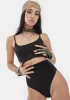 Noir Made For Me Shorts Set sold by Dolls Kill
