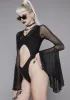 Ride At Dawn Mesh Bodysuit sold by Dolls Kill