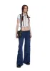 Art School Dropout Wide Leg Jeans sold by Dolls Kill