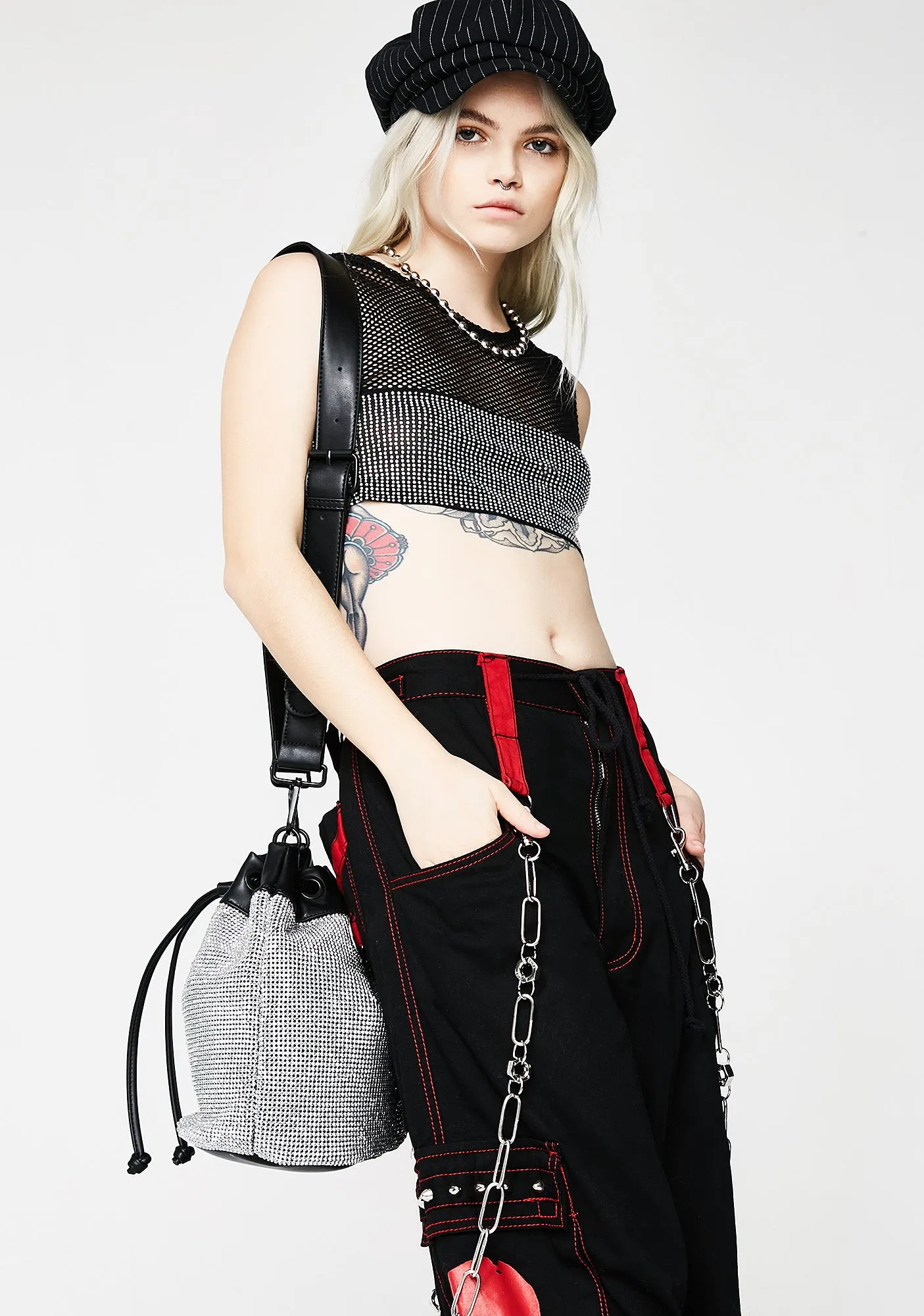 Jewel House Crop Top sold by Dolls Kill product image thumbnail 3