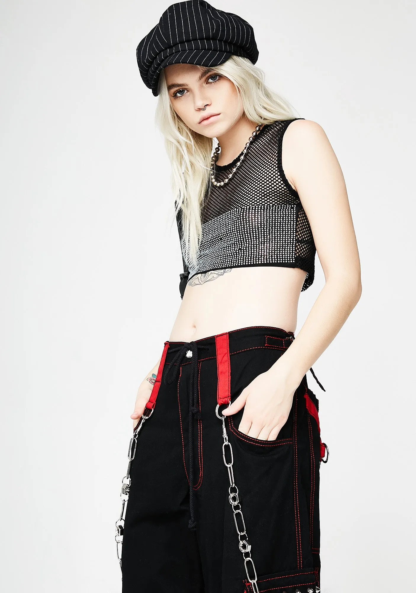 Jewel House Crop Top sold by Dolls Kill product image thumbnail 2