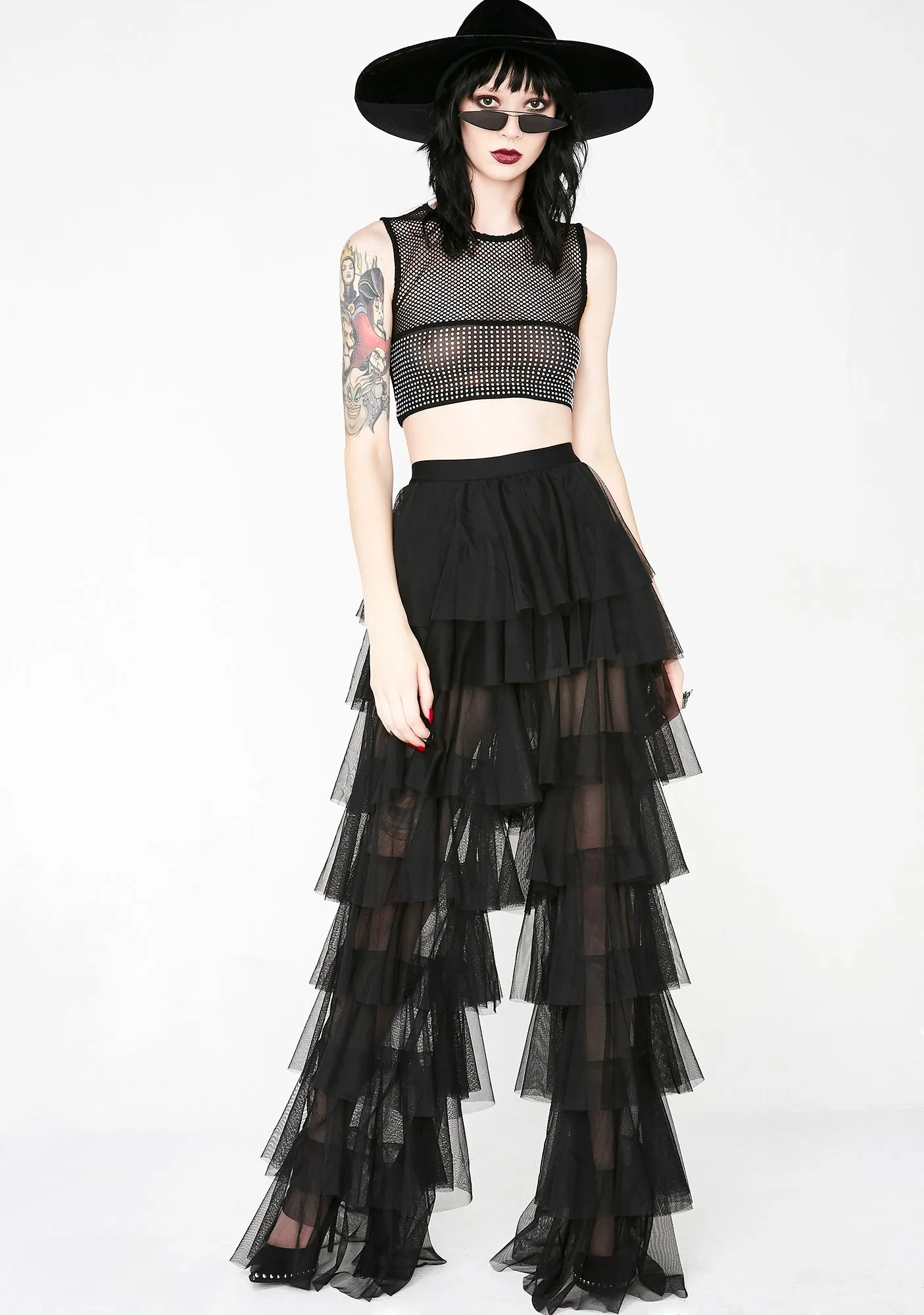 Jewel House Crop Top sold by Dolls Kill product image thumbnail 5