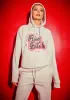 Bad Bish Vibe Airbrushed Fleece Hoodie sold by Dolls Kill