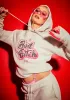 Bad Bish Vibe Airbrushed Fleece Hoodie sold by Dolls Kill