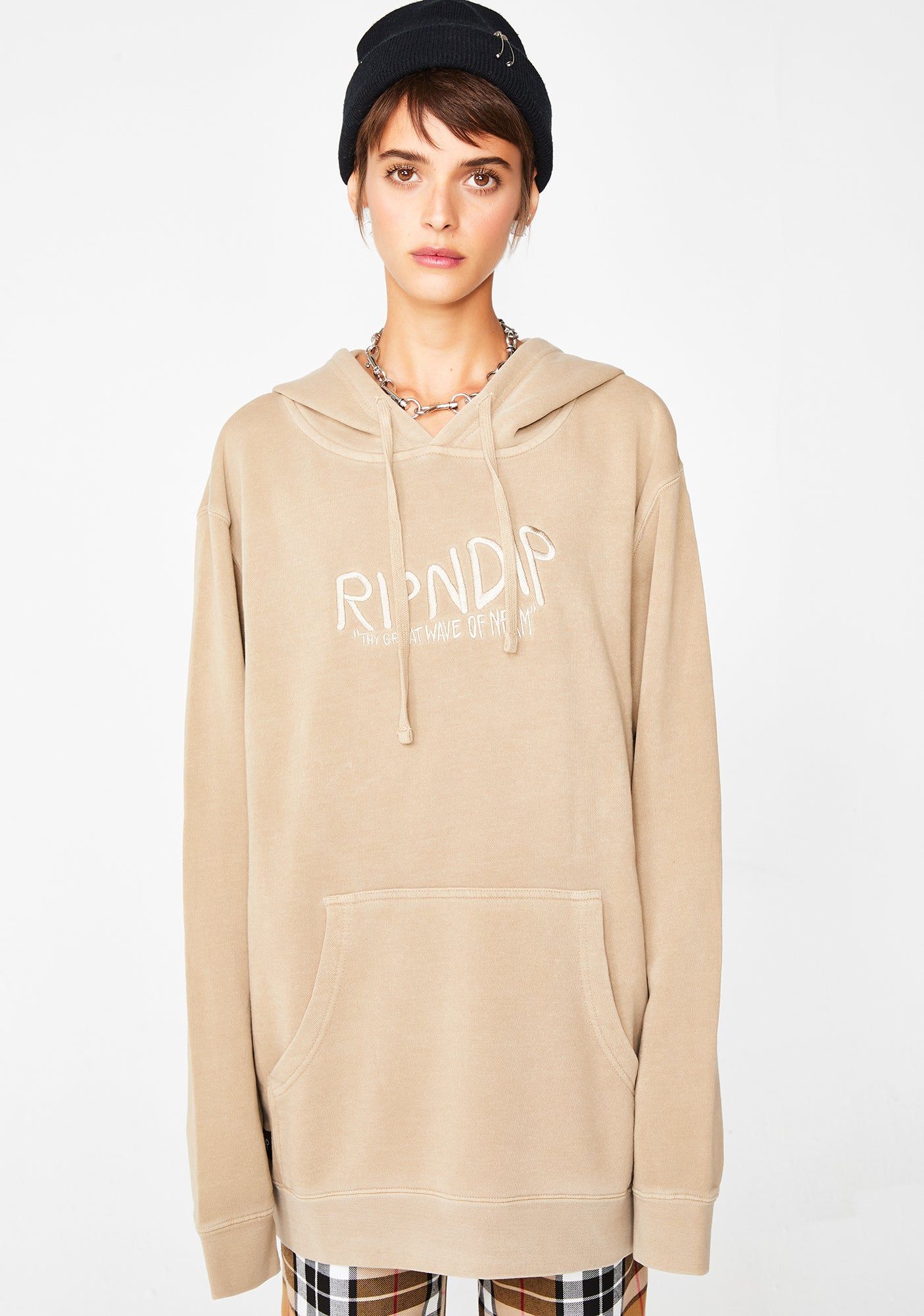 Sand Great Wave Pullover Sweater sold by Dolls Kill product image thumbnail 4