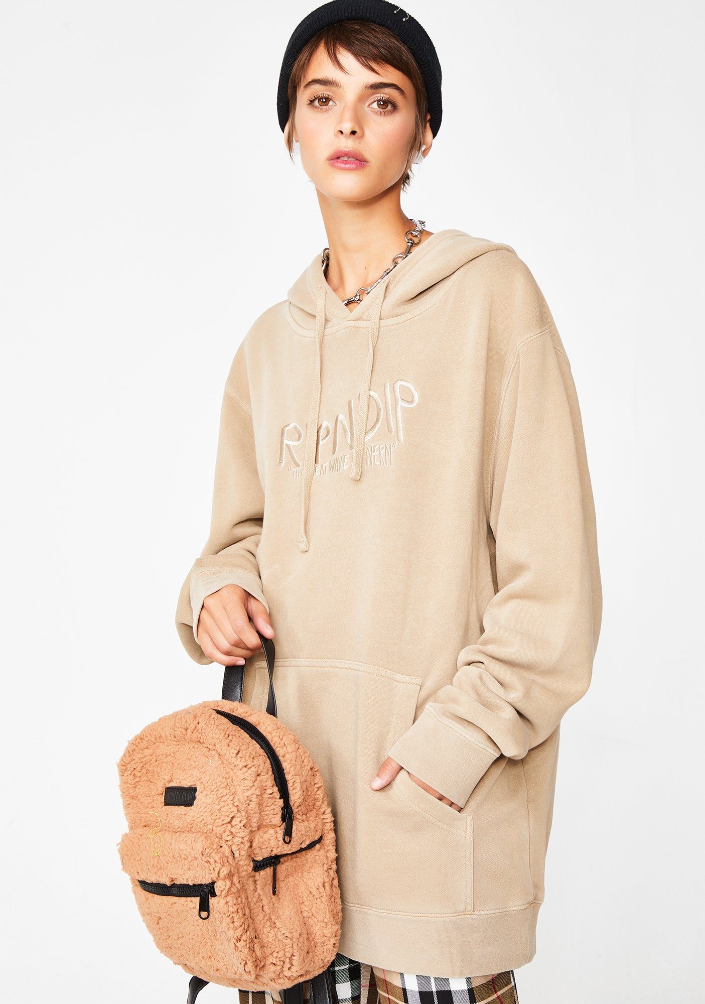 Sand Great Wave Pullover Sweater sold by Dolls Kill product image thumbnail 2