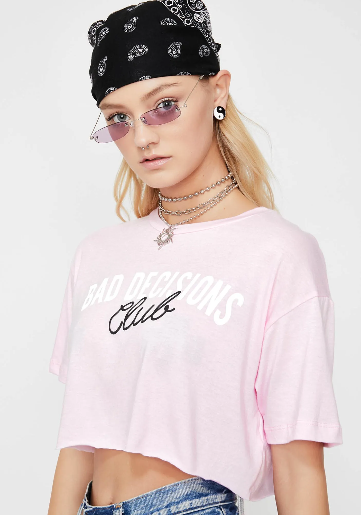 Bad Decisions Club Graphic Tee sold by Dolls Kill product image thumbnail 2