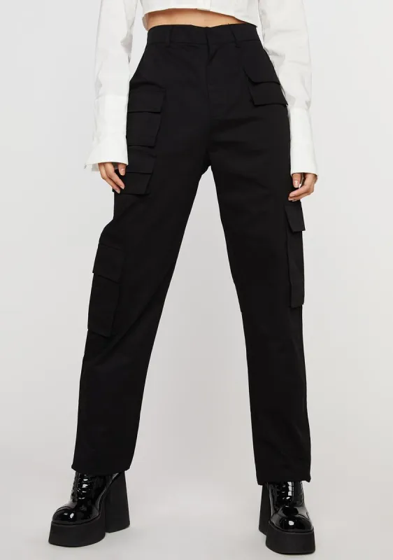 What's The 411 Cargo Pants sold by Dolls Kill