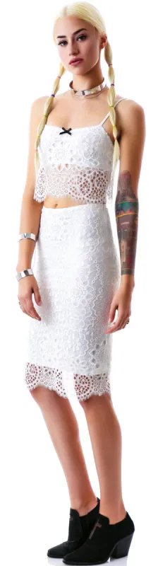 Holly Crop Top sold by Dolls Kill