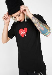 Olive Loves Huf Tee sold by Dolls Kill