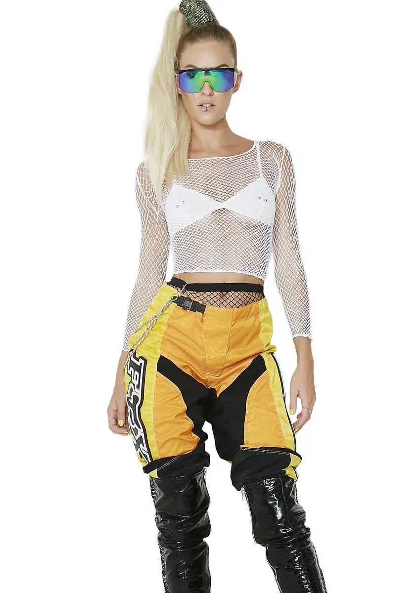 Dangerous Woman Fishnet Top sold by Dolls Kill product image thumbnail 5