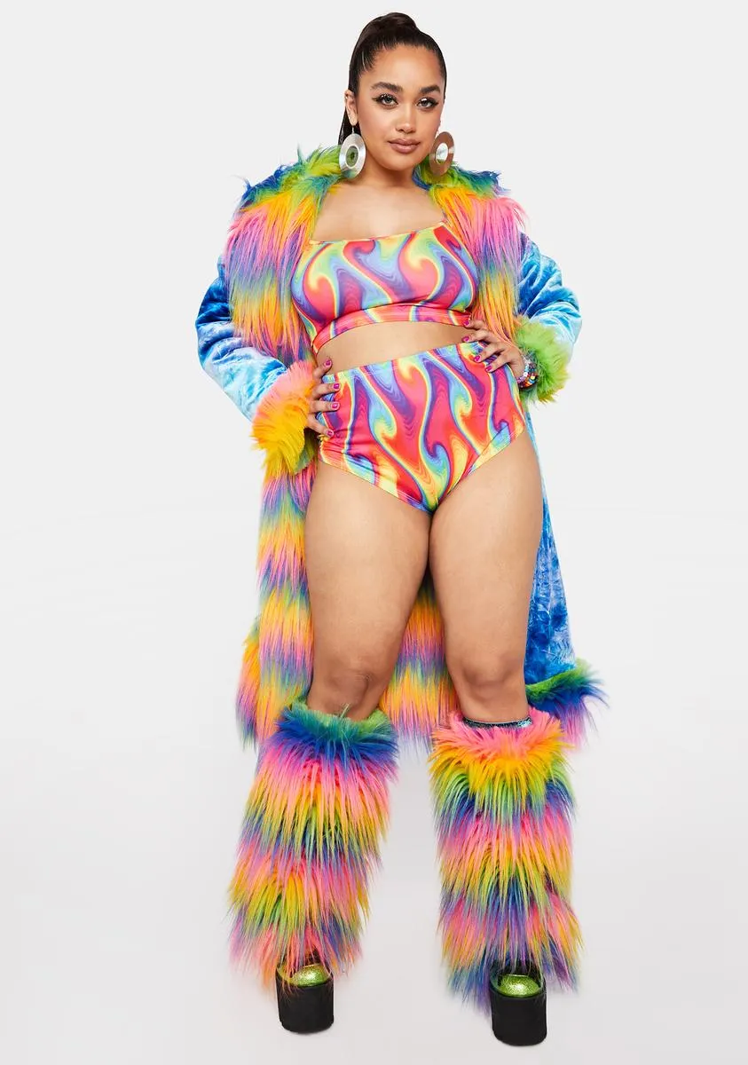 Plus Wild Heat Hot Shorts Set sold by Dolls Kill product image thumbnail 3