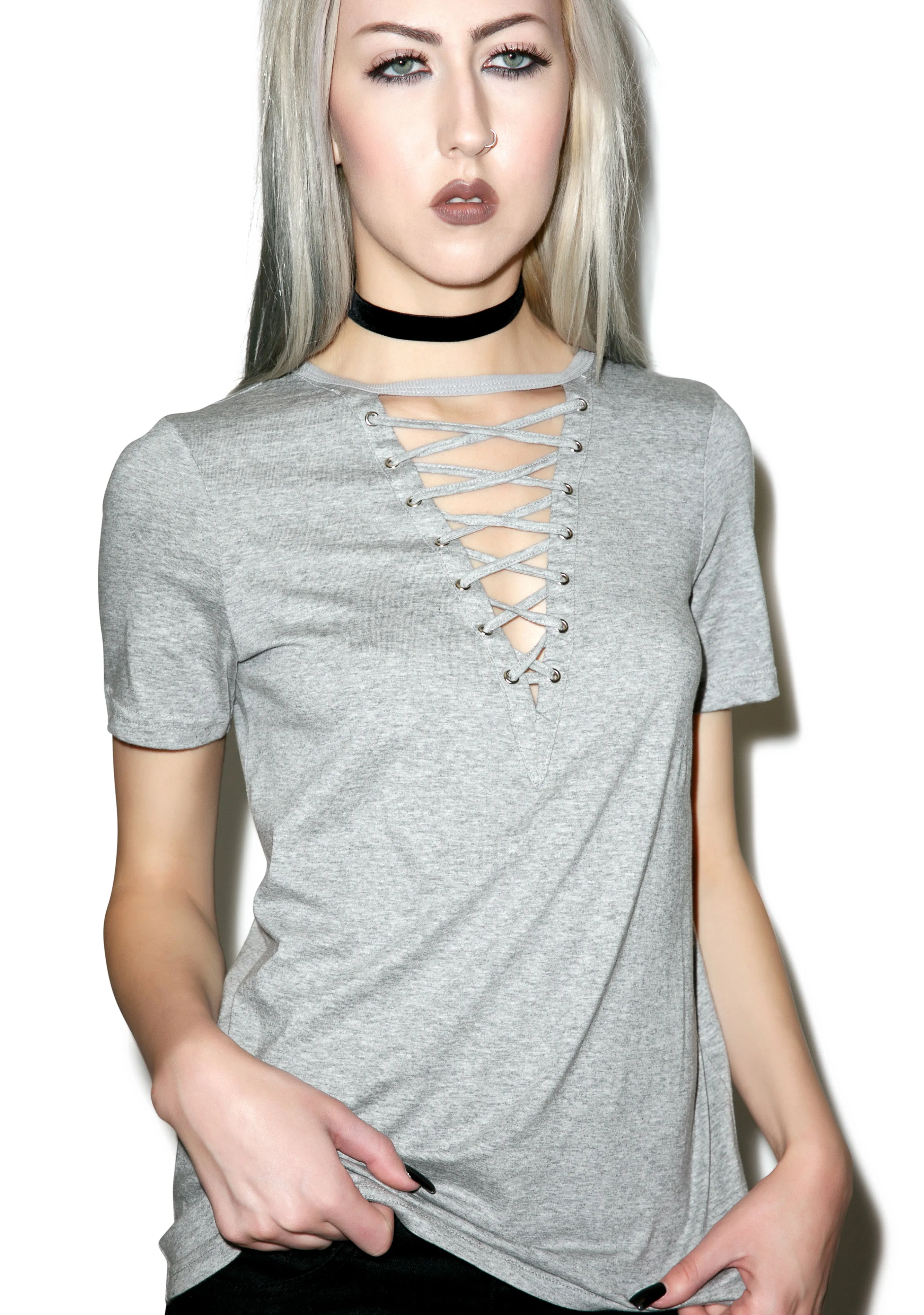 Laces Out T-Shirt sold by Dolls Kill product image thumbnail 4