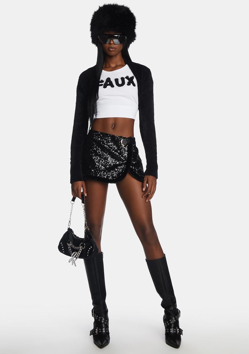 Celebration Sequin Skirt sold by Dolls Kill product image thumbnail 3